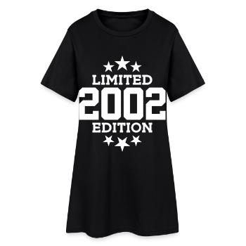 ÉDITION LIMITÉE 2002 24E ANNIVERSAIRE - Robe T-shirt Femme - noir - Devant