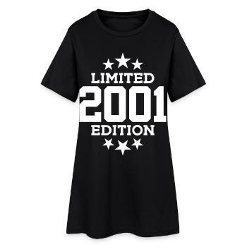 ÉDITION LIMITÉE 2001 25E ANNIVERSAIRE - Robe T-shirt Femme - noir - Devant