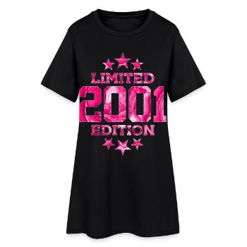 ÉDITION LIMITÉE 2001 25E ANNIVERSAIRE - Robe T-shirt Femme - noir - Devant