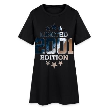 ÉDITION LIMITÉE 2001 25E ANNIVERSAIRE - Robe T-shirt Femme - noir - Devant