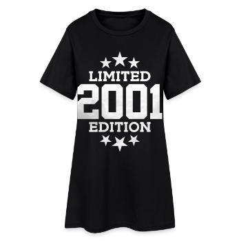 ÉDITION LIMITÉE 2001 25E ANNIVERSAIRE - Robe T-shirt Femme - noir - Devant