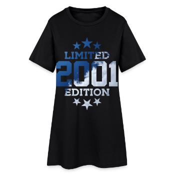 ÉDITION LIMITÉE 2001 25E ANNIVERSAIRE - Robe T-shirt Femme - noir - Devant