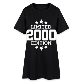 ÉDITION LIMITÉE 26E ANNIVERSAIRE 2000 - Robe T-shirt Femme - noir - Devant