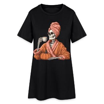 Drôle de femme - Robe T-shirt Femme - noir - Devant