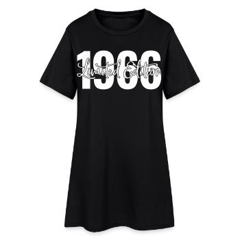 Limited edition 1966 - Frauen T-Shirt-Kleid - Schwarz - Vorne