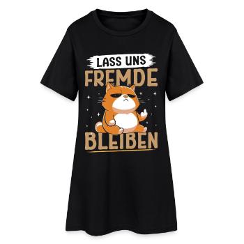Majorque LET’S STAY STRANGERS Fun - Robe T-shirt Femme - noir - Devant