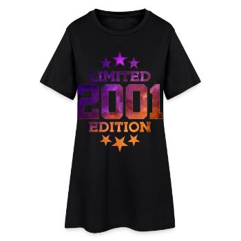 ÉDITION LIMITÉE 2001 25E ANNIVERSAIRE - Robe T-shirt Femme - noir - Devant