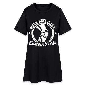 Cadeau de chirurgie du genou de remplacement bionique du genou - Robe T-shirt Femme - noir - Devant