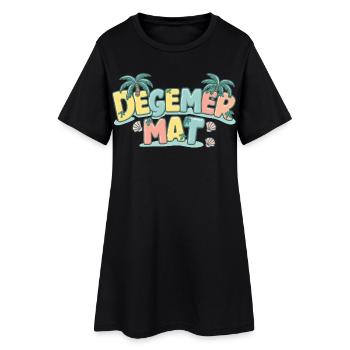 Bretonischer Stolz Kultur Degemer Mat Kulturregion - Frauen T-Shirt-Kleid - Schwarz - Vorne