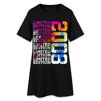 ÉDITION LIMITÉE 2008 18 ANS 18 ANS - Robe T-shirt Femme - noir - Devant
