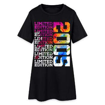 ÉDITION LIMITÉE 2005 21 ANS 21E ANNIVERSAIRE - Robe T-shirt Femme - noir - Devant