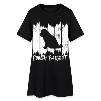 Parents de chiens - Robe T-shirt Femme - noir - Devant