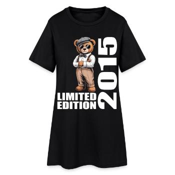 2015 Limited Edition Bear Birthday 2015 - Women’s T-Shirt Dress - black - Front