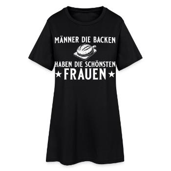 Bakers have the most beautiful women - Women’s T-Shirt Dress - black - Front
