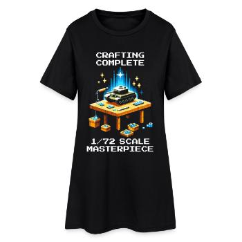 Fabrication terminée : Pièce maîtresse 1/72 | Modélisme - Robe T-shirt Femme - noir - Devant