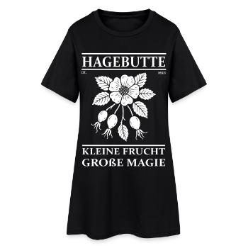Rosehip – Small Fruit, Big Magic Design - Women’s T-Shirt Dress - black - Front