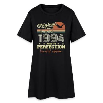 Les légendes sont nées en décembre 1994 - Robe T-shirt Femme - noir - Devant