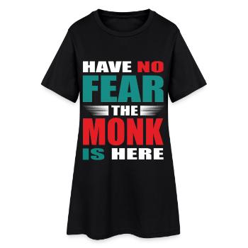 N’ayez crainte, le Mönch est là Tenue - Robe T-shirt Femme - noir - Devant
