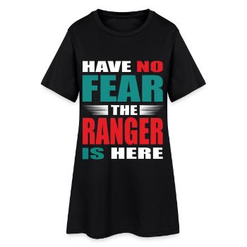 N’ayez crainte, le Ranger est là Tenue - Robe T-shirt Femme - noir - Devant