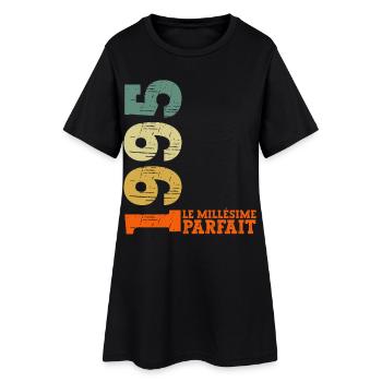 Millésime 1995 Anniversaire Cadeau Original - Robe T-shirt Femme - noir - Devant