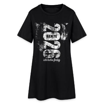 Rente 2026 - J’ai terminé - retraite des retraités - Robe T-shirt Femme - noir - Devant