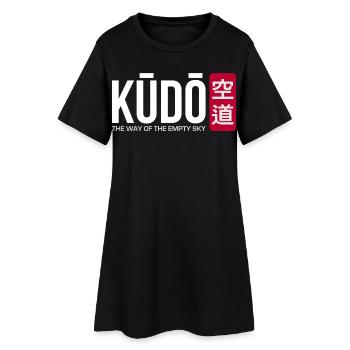 Arts Martiaux Kudo - La Voie du Ciel Vide - Robe T-shirt Femme - noir - Devant