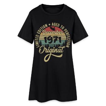 December 1971 - Legend since December 1971 - Women’s T-Shirt Dress - black - Front