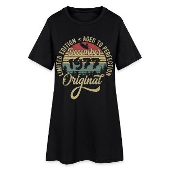 Décembre 1977 - Légende depuis décembre 1977 - Robe T-shirt Femme - noir - Devant