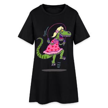 Camouflage pour la chasse - Robe T-shirt Femme - noir - Devant