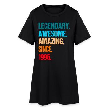 Legendary Awesome depuis 1996 – 30e anniversaire - Robe T-shirt Femme - noir - Devant