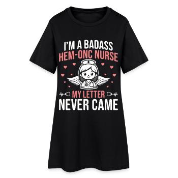 Hem/Onc Mois de l’appréciation des infirmières Hématologie - Robe T-shirt Femme - noir - Devant