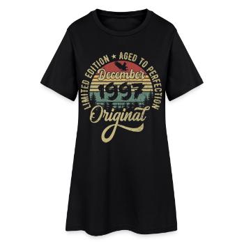 December 1997 - Legend since December 1997 - Women’s T-Shirt Dress - black - Front