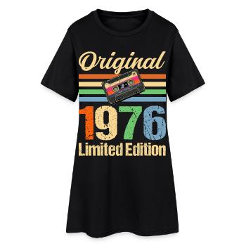 50th Birthday 1976 Vintage - Women’s T-Shirt Dress - black - Front