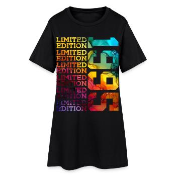 ÉDITION LIMITÉE 31 ANS 31 ANS 1995 - Robe T-shirt Femme - noir - Devant