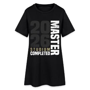 Master 2026 - Robe T-shirt Femme - noir - Devant