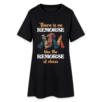 Chess Repentance : pas de regrets comme dans le jeu - Robe T-shirt Femme - noir - Devant
