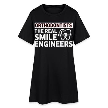 Dental Expert Structural Alignment Engineer Gear - Robe T-shirt Femme - noir - Devant