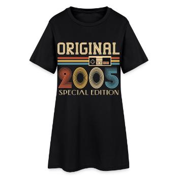 Gamer 20e anniversaire 20e anniversaire Original 2005 - Robe T-shirt Femme - noir - Devant