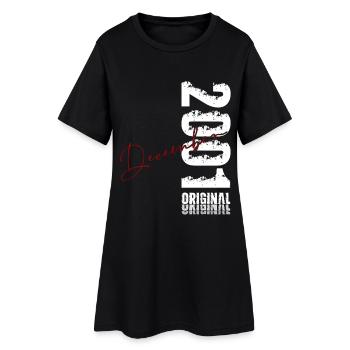 25e anniversaire Original Décembre Volume 2001 - Robe T-shirt Femme - noir - Devant