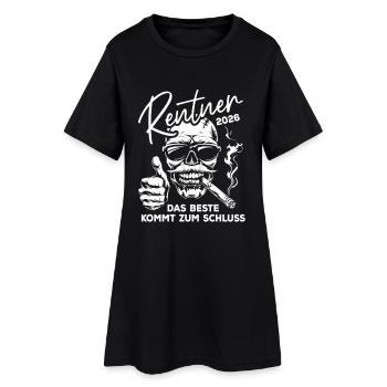Rentner 2026 - Das beste kommt zum Schluss - Frauen T-Shirt-Kleid - Schwarz - Vorne