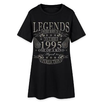 30e anniversaire décembre 1995 - Robe T-shirt Femme - noir - Devant