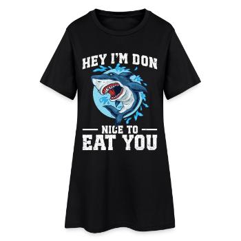 Équipe de recherche sur les dents de requin du Megalodon Megalodon - Robe T-shirt Femme - noir - Devant