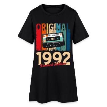 Cassette du 33e anniversaire décembre 1992 - Robe T-shirt Femme - noir - Devant