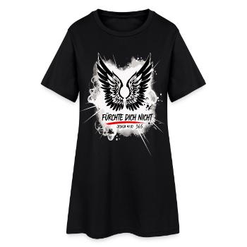 PAS PEUR Verset biblique Art japonais - Robe T-shirt Femme - noir - Devant
