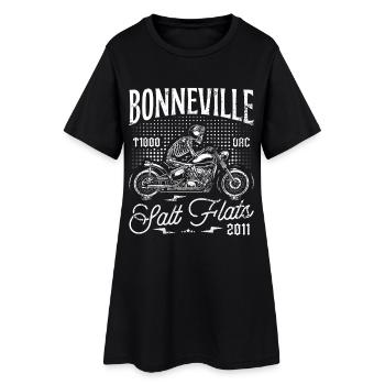 Anniversaire de moto sur le lac salé de Bonneville 2011 - Robe T-shirt Femme - noir - Devant