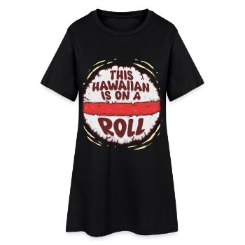 Musubi - Robe T-shirt Femme - noir - Devant