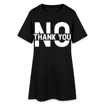 Non merci - Robe T-shirt Femme - noir - Devant