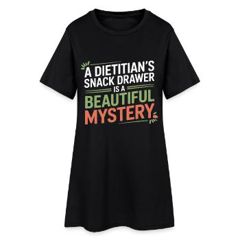 Diététicien professionnel agréé spécialisé - Robe T-shirt Femme - noir - Devant
