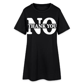 Non merci - Robe T-shirt Femme - noir - Devant