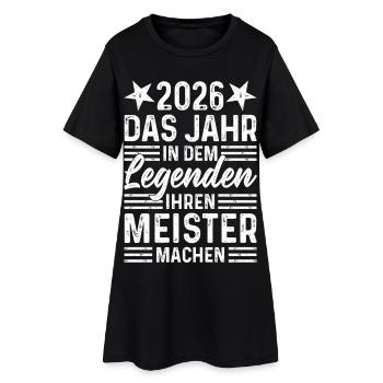 2026 The Year Legends Make Their Master - Women’s T-Shirt Dress - black - Front